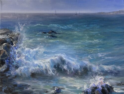 Happy Summer by Alesia Yeremeyeva, Painting for Sale on Select