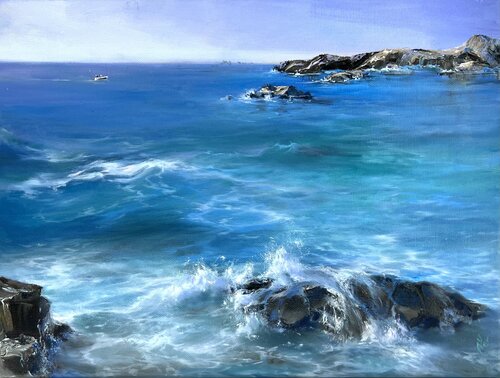 Summer Breeze by Alesia Yeremeyeva, Painting for Sale on Select