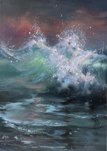 August Dawn by Alesia Yeremeyeva, Painting for Sale on Select