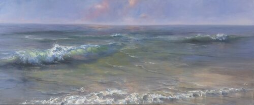 Crystal Cove by Alesia Yeremeyeva, Painting for Sale on Select