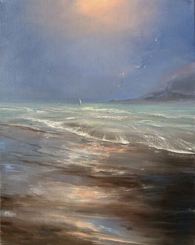 Anticipation of a storm by Alesia Yeremeyeva, Painting for Sale on Select