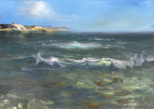 Summer by Alesia Yeremeyeva, Painting for Sale on Select