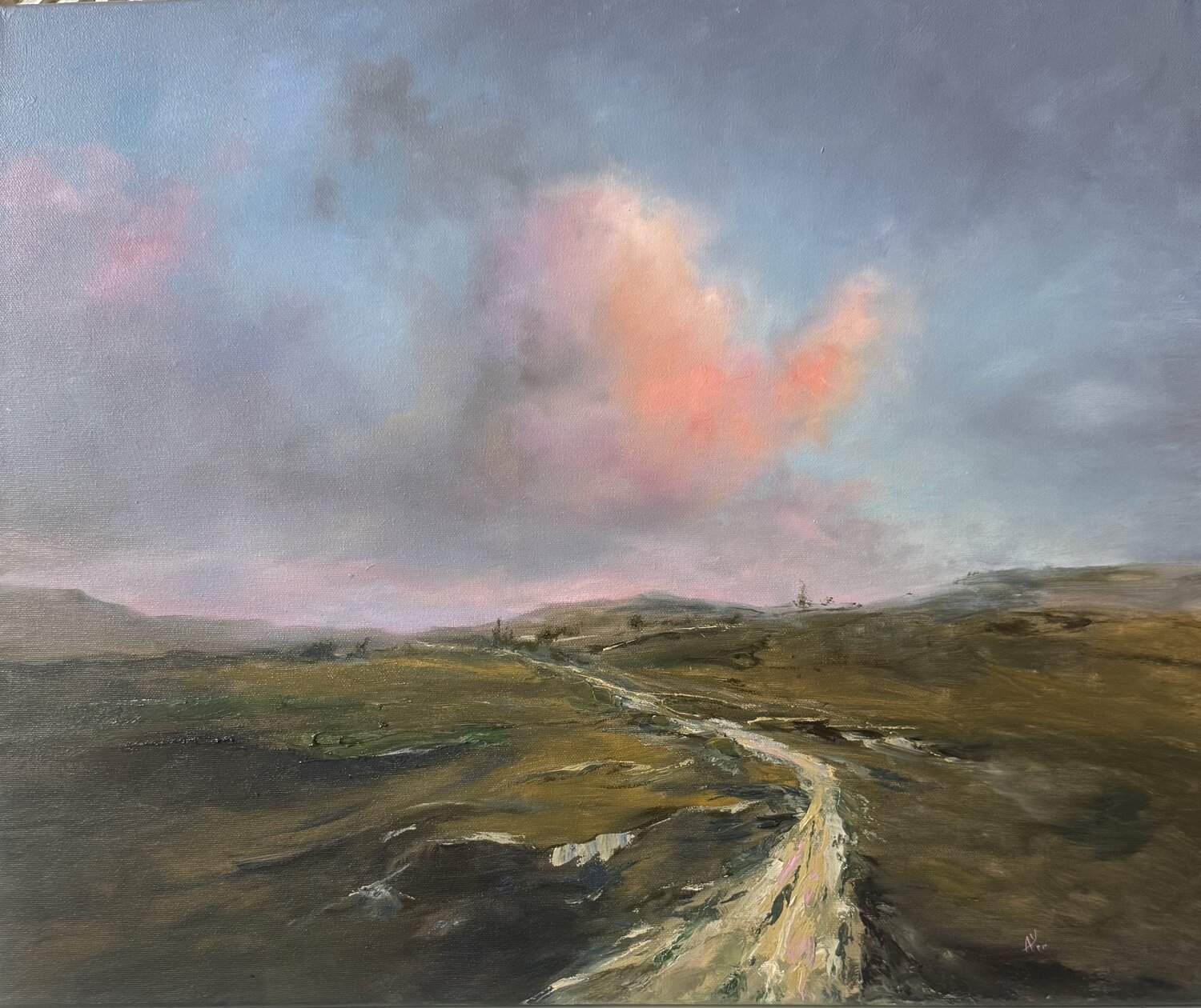 Distant Dreams Alesia Yeremeyeva Original painting for sale