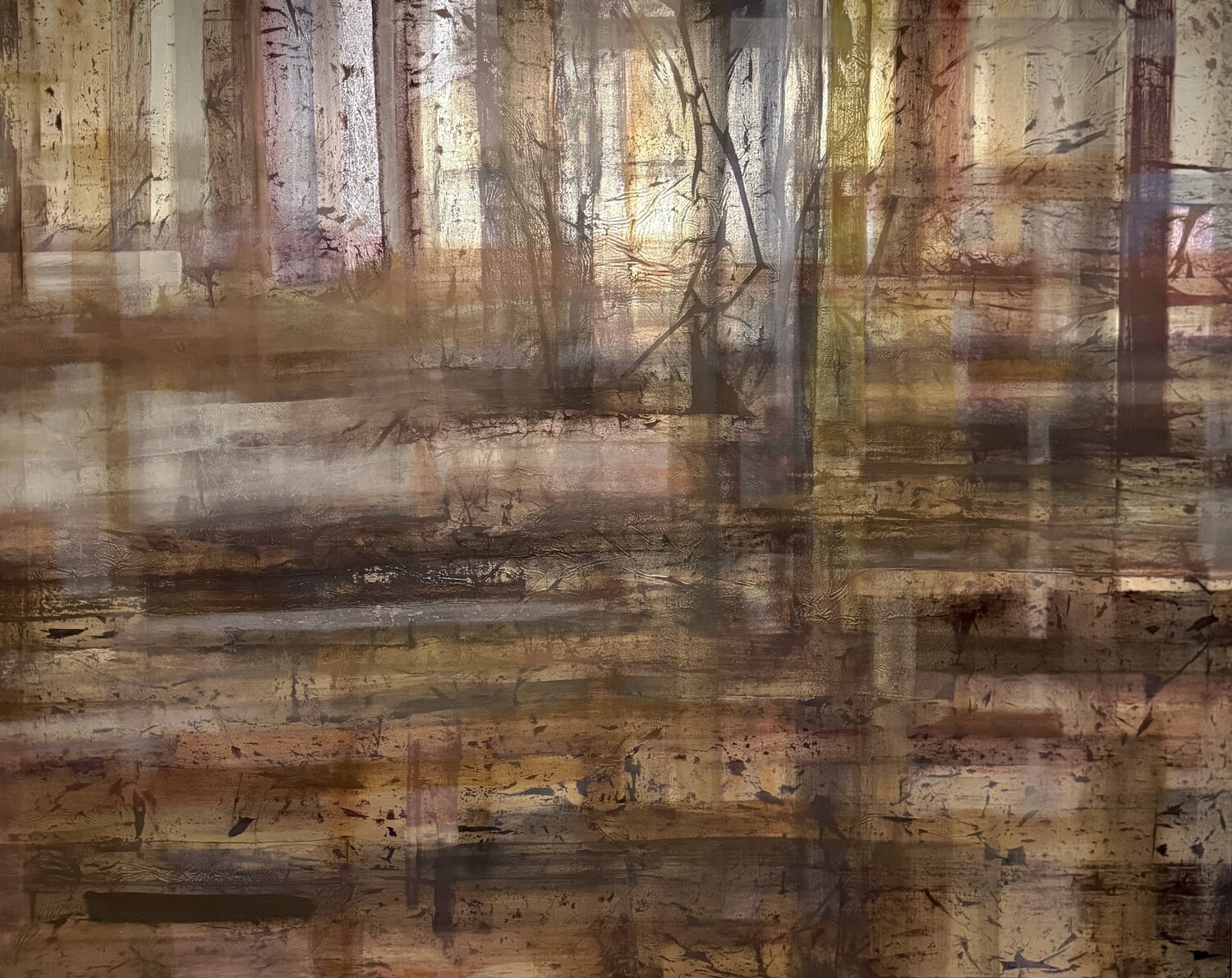 Changing Encounters Luanna Flammia Original painting for sale