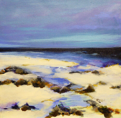 Brittany Impression 2 by Ute Roehe, Painting for Sale on Select