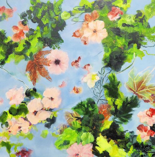 Florales by Ute Roehe, Painting for Sale on Select