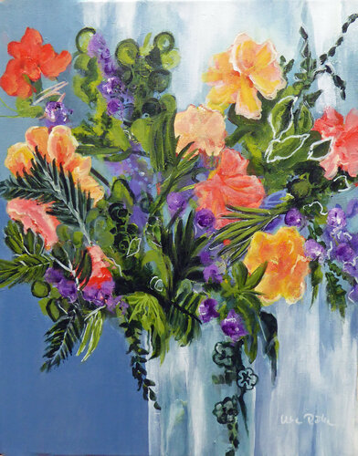 Happy Birthday by Ute Roehe, Painting for Sale on Select