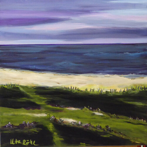 North Sea pur 2 by Ute Roehe, Painting for Sale on Select