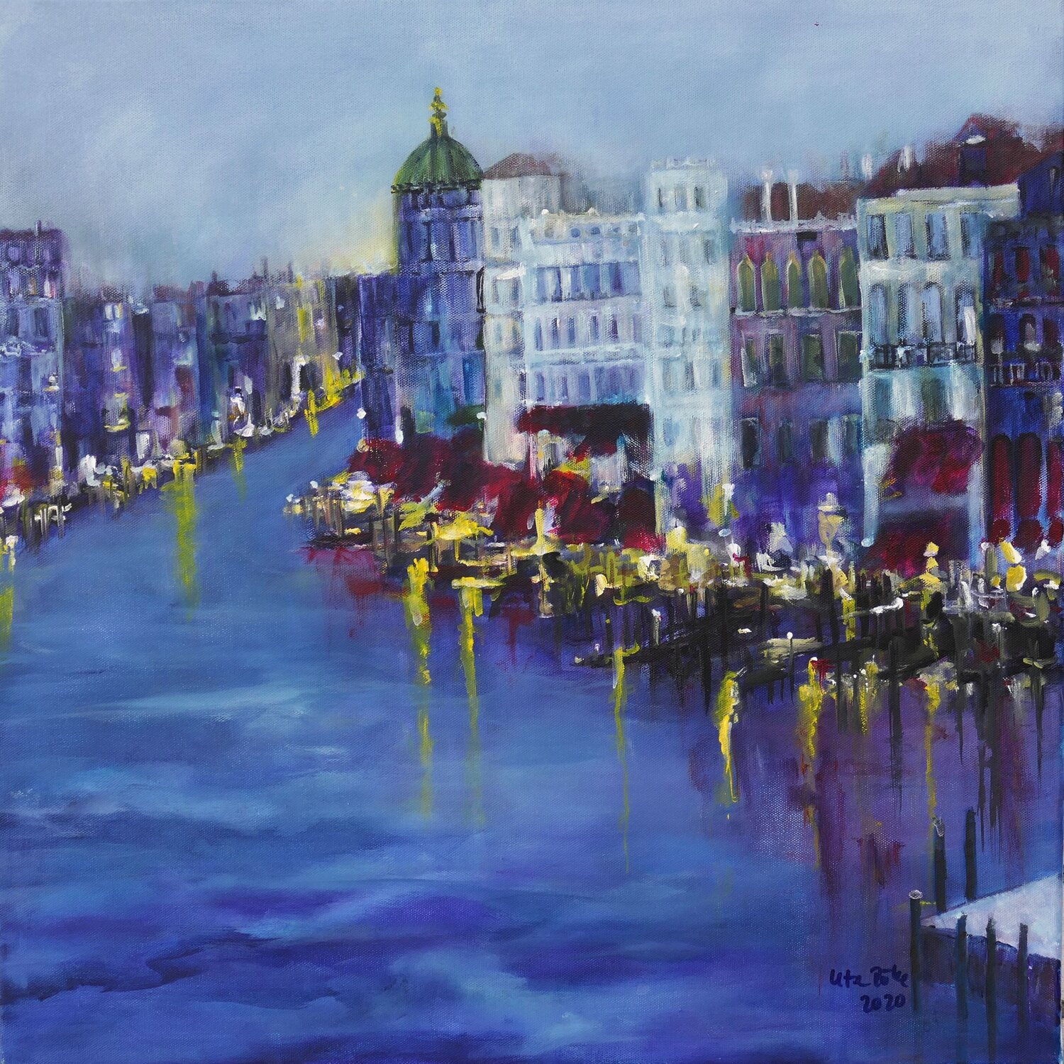 La Serenissima 2 Ute Roehe Original painting for sale