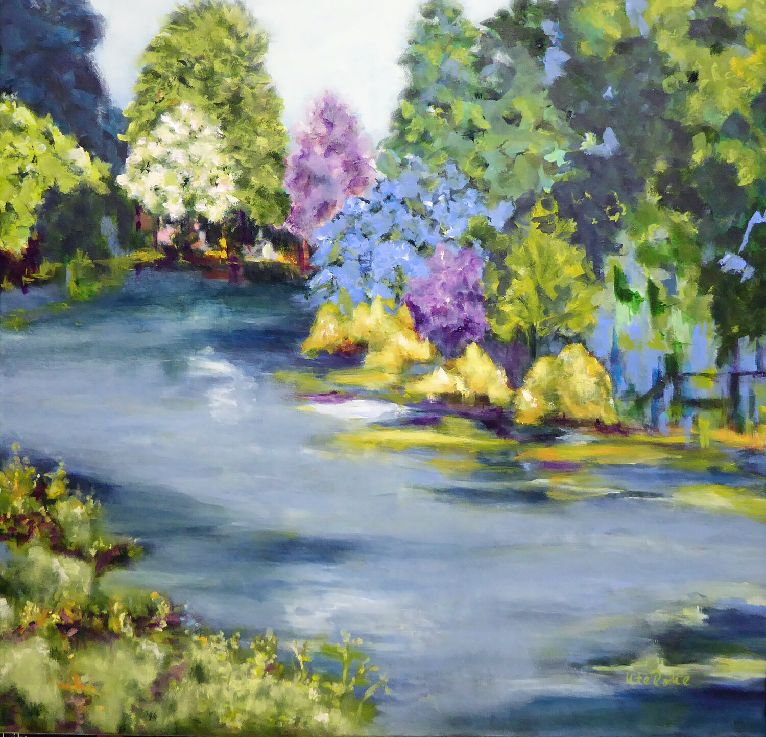 Midsummer Ute Roehe Original painting for sale