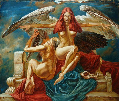 Excellence by Andrii Zhukov, Painting for Sale on Select