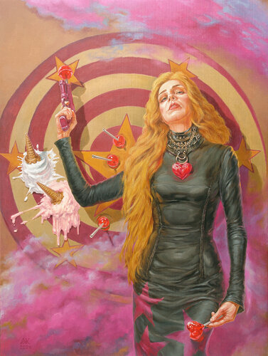 Star of the Evening by Andrii Zhukov, Painting for Sale on Select