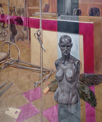 Loneliness by Andrii Zhukov, Painting for Sale on Select