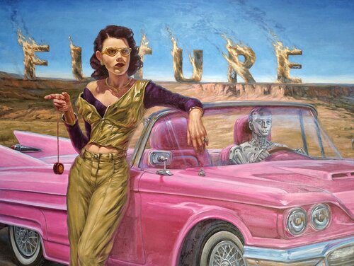Future by Andrii Zhukov, Painting for Sale on Select