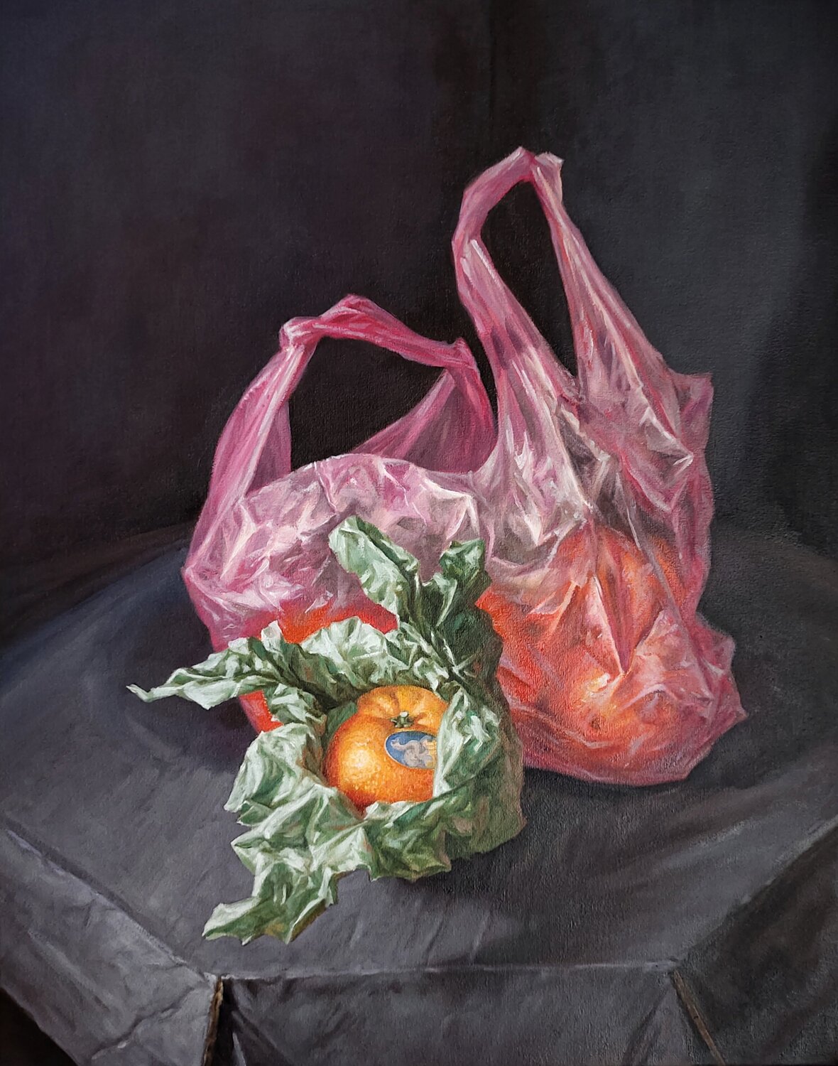 Tangerines Andrii Zhukov Original painting for sale