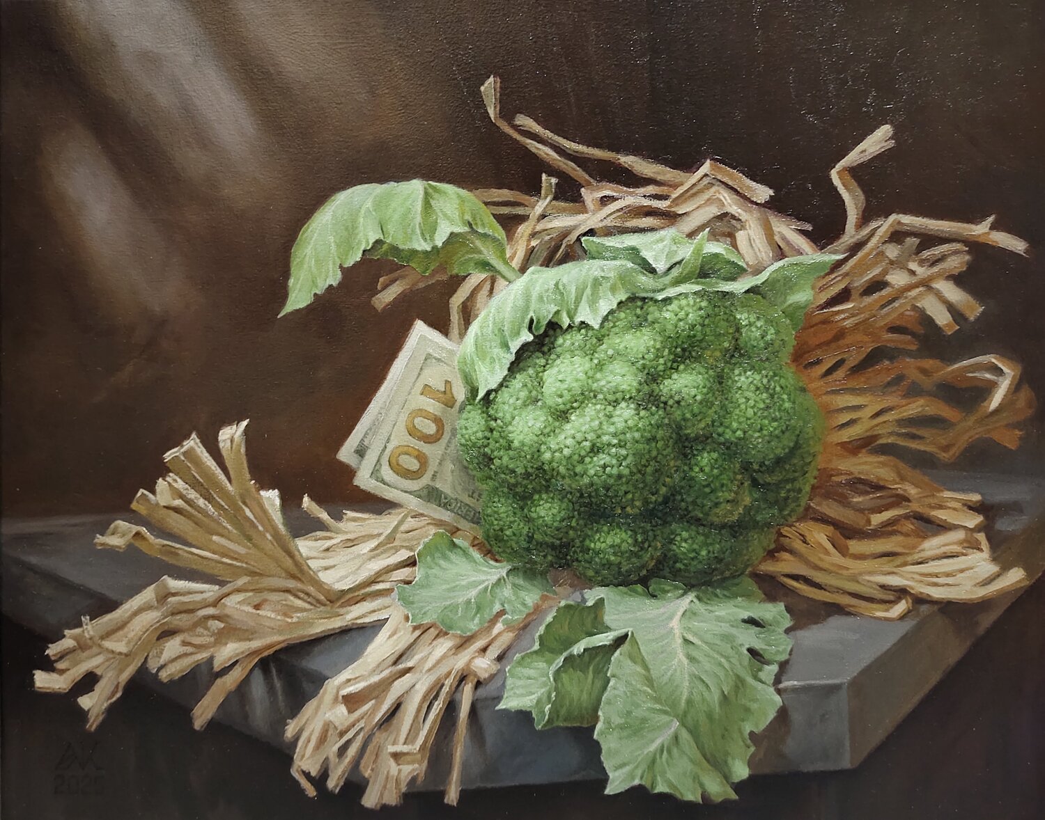 Greens Andrii Zhukov Original painting for sale