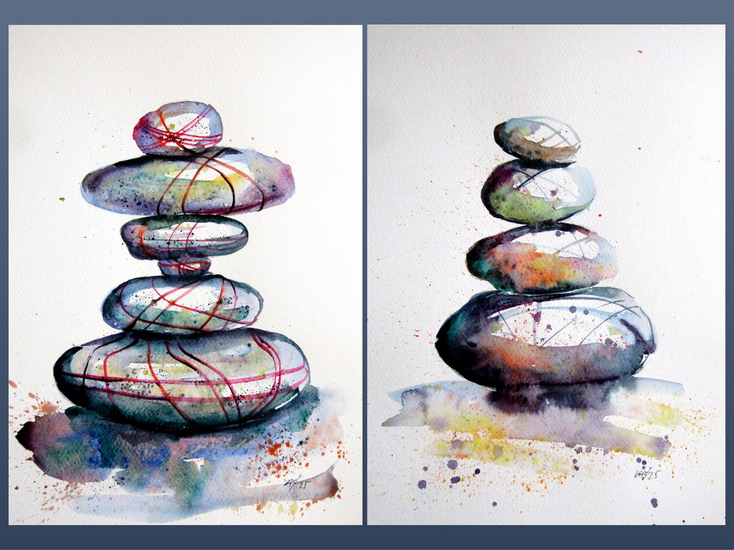 Balance collection Anna Brigitta Kovacs Original painting for sale