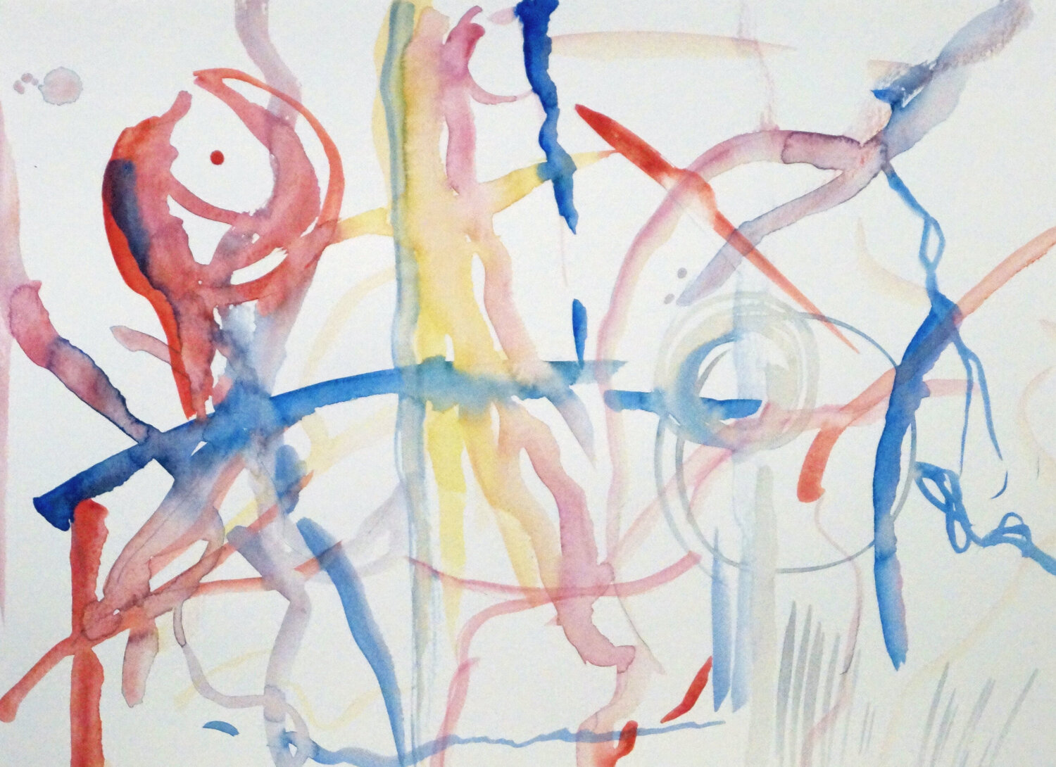 Feelings Flow Nicole Javorsky Original painting for sale