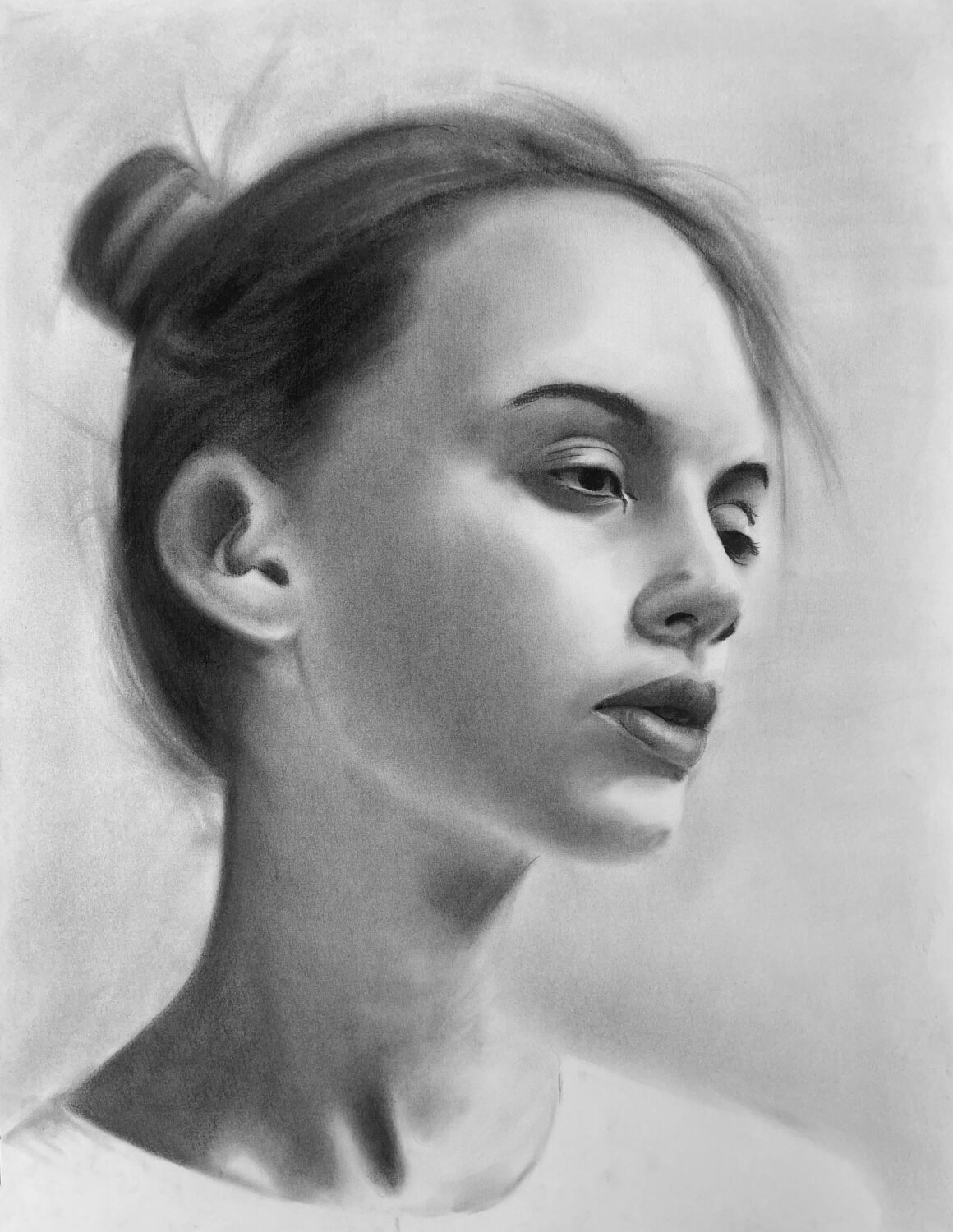 Serenity in Silence Denny Stoekenbroek Drawing for sale