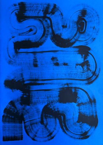 INDIGO II by Maksym Skvortsov, Painting for Sale on Select