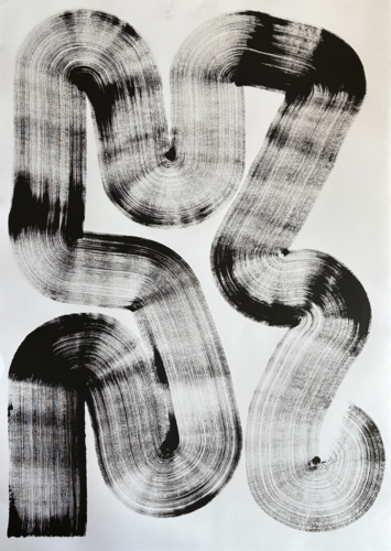 SCHIZOPHRENIA III by Maksym Skvortsov, Painting for Sale on Select
