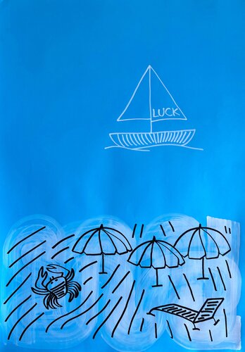 LUCK by Maksym Skvortsov, Painting for Sale on Select