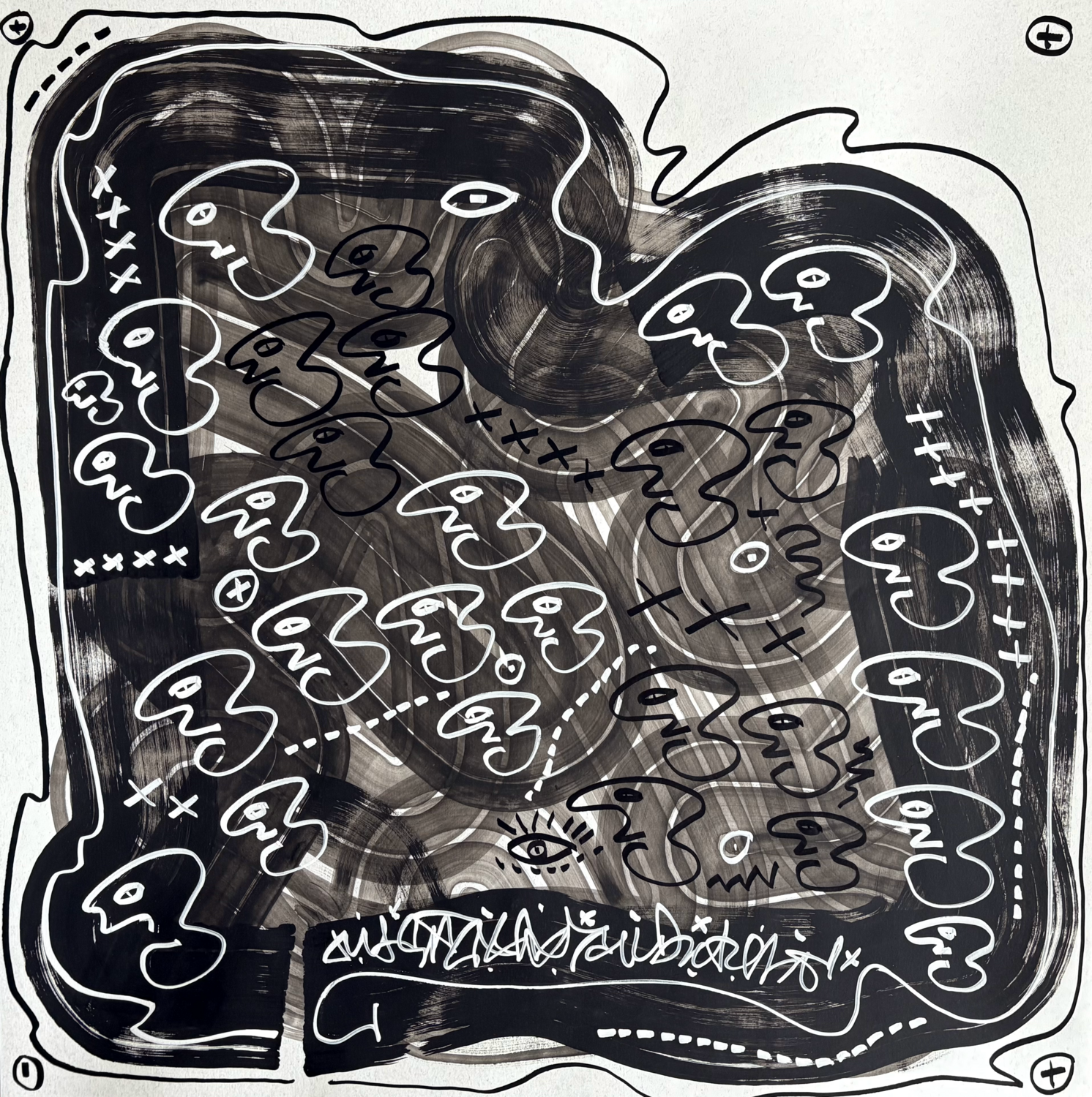 Old Maze III Maksym Skvortsov Original painting for sale