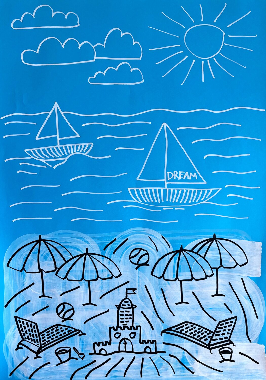 DREAM Maksym Skvortsov Original painting for sale