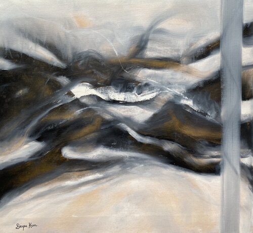 Through The Eyes Of An Eagle by Deepa Kern, Painting for Sale on Select