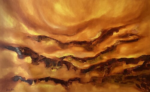 Shangri La Moments by Deepa Kern, Painting for Sale on Select
