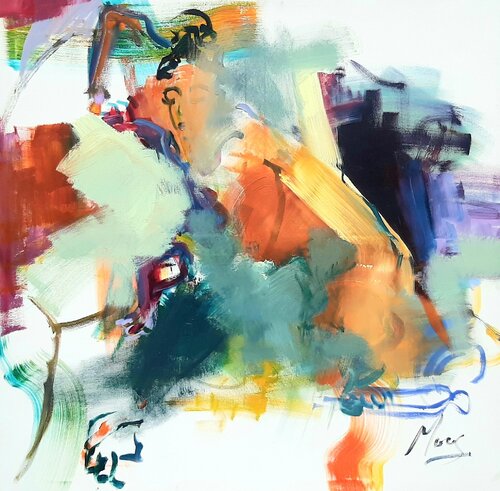 In Farbe getaucht by Isabella Moog, Painting for Sale on Select