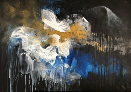 Secret cave by Joanna Wietrzycka, Painting for Sale on Select