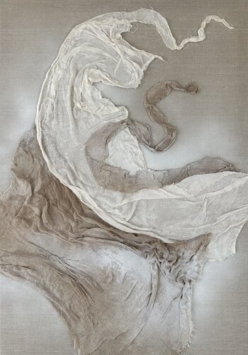 Waves of revival nature 1 by Joanna Wietrzycka, Painting for Sale on Select