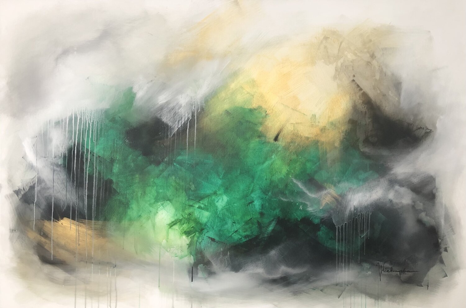 Dreaming 4 Joanna Wietrzycka Original painting for sale