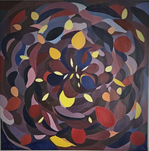 Twilight Bloom by Jitka Dankova, Painting for Sale on Select