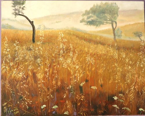 Cyprus morning by DONALD LE HERON, Painting for Sale on Select