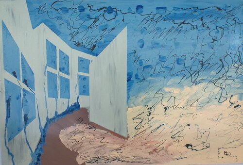 Decifrare by Marc Jonkers, Painting for Sale on Select