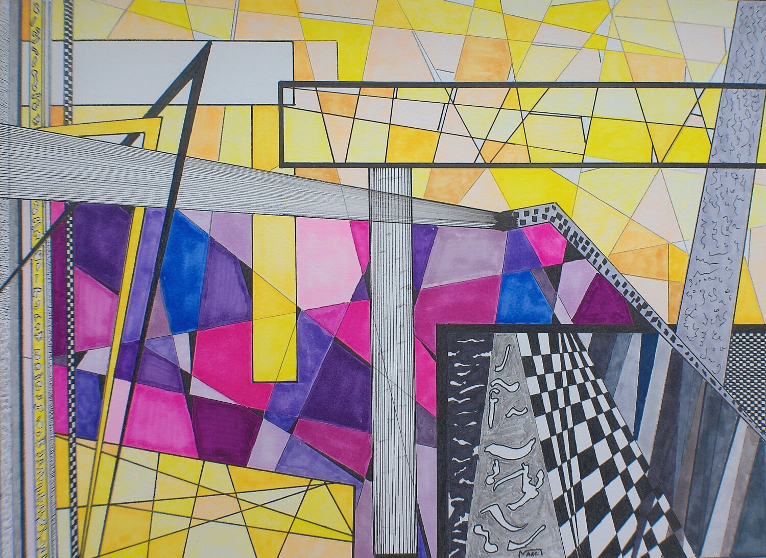Bismuth Marc Jonkers Drawing for sale