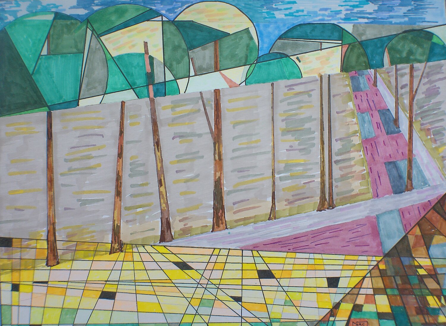 Tin Marc Jonkers Drawing for sale