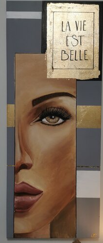La vie est belle 1 by Larissa Sorg, Painting for Sale on Select