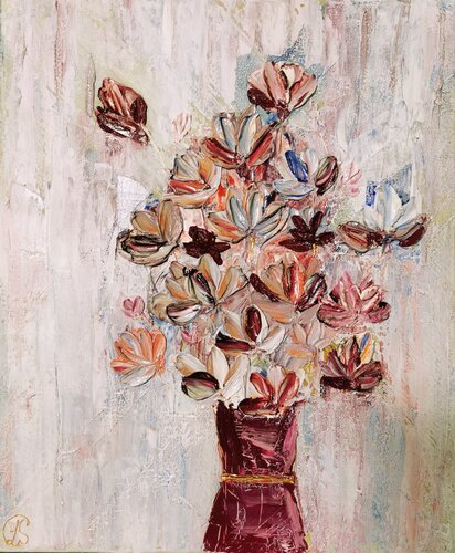 Blumenbouquet by Larissa Sorg, Painting for Sale on Select