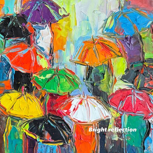 Bright reflections by Mariia Hyhar, Painting for Sale on Select