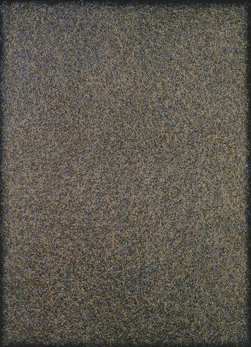 "Earth Energy" - Meditative Brown Abstract by Heidi Thompson, Painting for Sale on Select