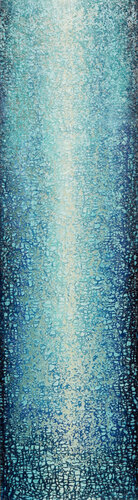 Crystal Blue Mosaic by Heidi Thompson, Painting for Sale on Select