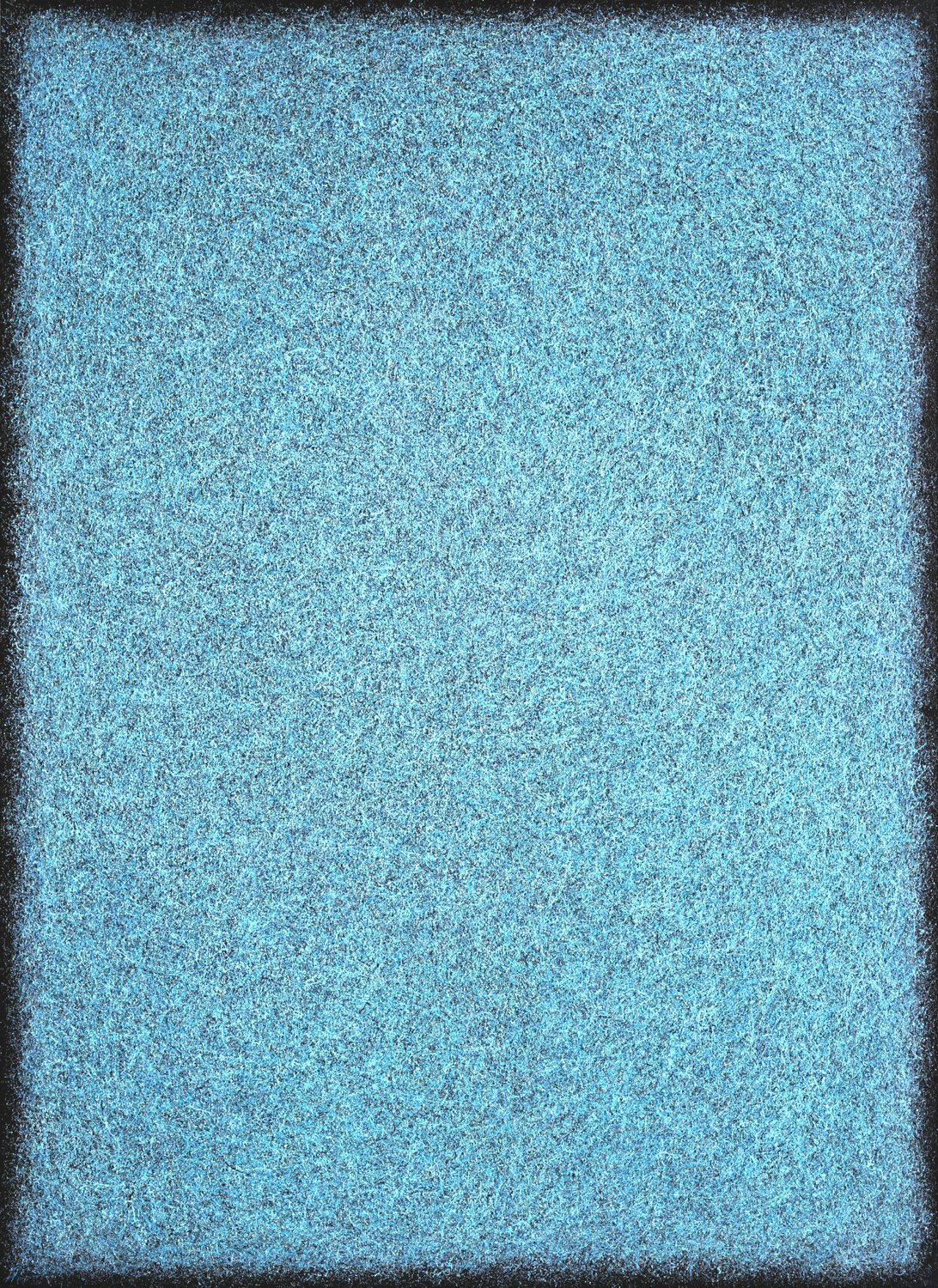 "Light Blue Infinity" - Minimal Turquoise Abstract Heidi Thompson Original painting for sale