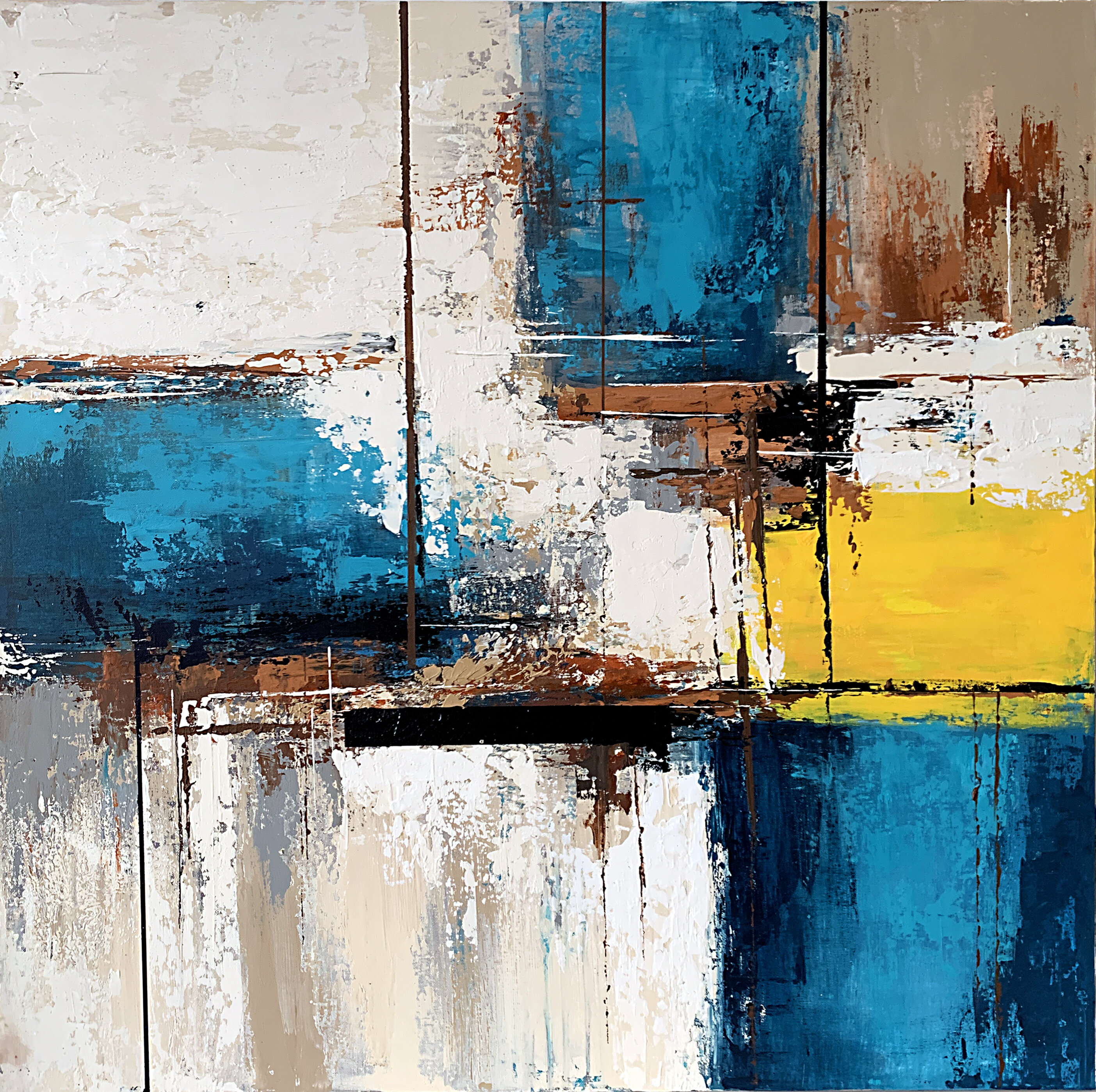 Topic Blue Yellow paintings