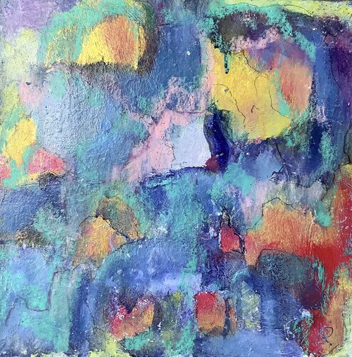 Hortensien (Bild im HOLZRAHMEN) by Suzan Reichert, Painting for Sale on Select