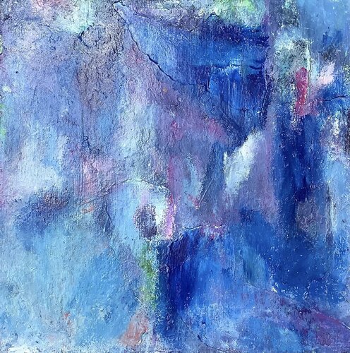 Hortensien (Bild im HOLZRAHMEN) by Suzan Reichert, Painting for Sale on Select