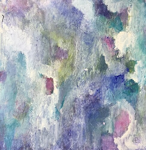 Hortensien (Bild im HOLZRAHMEN) by Suzan Reichert, Painting for Sale on Select