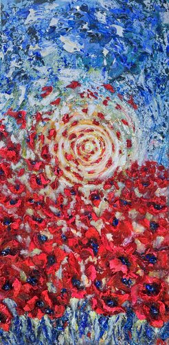 Live In The Moment by Natalia Kutova, Painting for Sale on Select